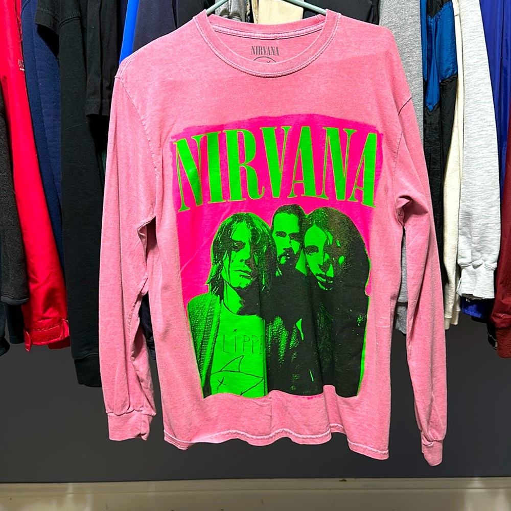 Vintage Like Nirvana Long Sleeve Shirt